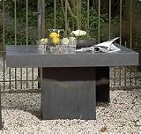 Dido terrazzo square garden furniture table 130cm sq and 4 dido terrazzo square stools