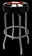 Barstool Single Foot Ring wout Swivel Poker Chip