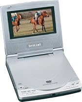 Initial IDM-9520 Portable DVD Player with 4-Inch LCD and Car Kit