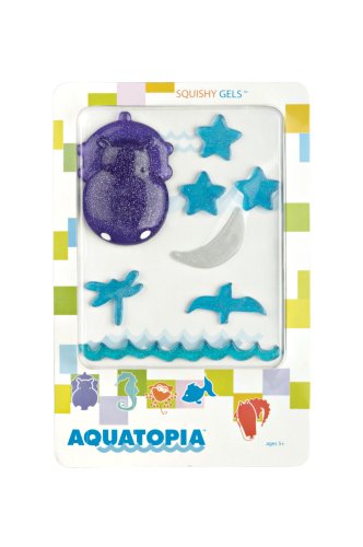 Childrens Toyshop  Toys : Aquatopia Aquatopia Squishy Gels Dor Pack - Medium (Hippo-night)