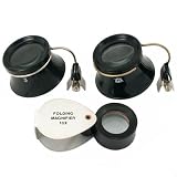 #3 Eye Loupe Plastic 10X Magnifier Tool Spectacles
