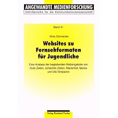 Websites zu Fernsehformaten f�r Jugendliche