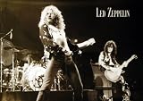 LED Zeppelin Live on Stage Jimmy Page 24x34 Poster