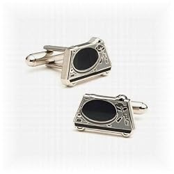 DJ Turntable Cufflinks