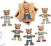 Third Party New : ERNEST Moody Bear Puzzle from Schylling Toys