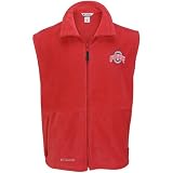 Columbia Ohio St. Buckeyes Slotback Fleece Vest at Columbia Sportswear