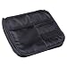 Black Nylon Purse/Briefcase Organizer (Black) (8 1/2" W x 6 1/2" L)