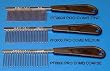 Resco Professional Grooming Comb-Course teeth