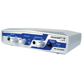 M-Audio MobilePre USB Mobile Preamp and Audio Interface