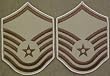 Desert Air Force Chevrons E-7 MSG LARGE - Pair