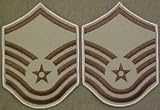 Desert Air Force Chevrons E-7 MSG LARGE - Pair