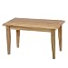 Dollhouse Miniature Oak Kitchen Table