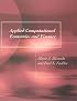 Applied Computational Economics and Finance