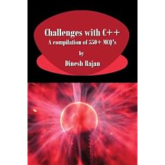Challenges with C++. A compilation of 550+ MCQ's