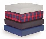 `Foam Wheelchair Cushion Vinyl Gray 18W x 16D x 4 Gray (Vinyl) * 18 W x 16 D x 4 * Custom sizes