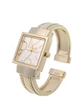 Geneva Women's Polished Square Face Watch