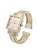 Geneva Women's Polished Square Face Watch