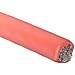 Loos Stainless Steel 302/304 Wire Rope, Nylon Coated, 7x19 Strand Core, Red