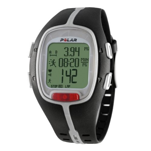 41JYGo2OkdL Polar RS200sd Heart Rate Monitor Watch (Black)