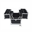 Japonesque Pro Makeup Case Double Side Tiers - Black