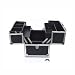 Japonesque Pro Makeup Case Double Side Tiers - Black