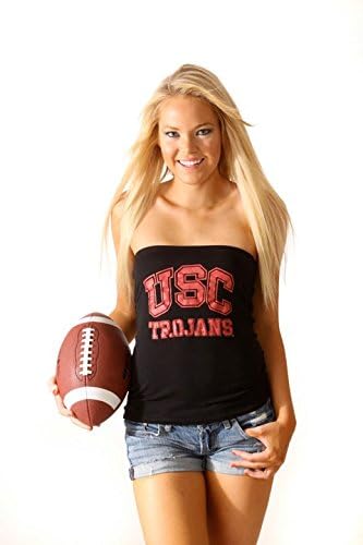 USC Tube Top Black University of Southern California (Extra Large)