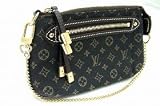 LOUIS VUITTON（ルイ ヴィトン） LOUIS VUITTON ルイヴィトンモノグラム・ミニ ラン エベヌミニ・アクセサリーポーチ Ｍ95668 ポーチ モノグラム・ミニ　ラン　エベヌ ルイ・ヴィトン ポーチ