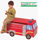 Fire Truck Toy Box