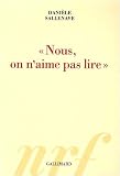 Nous, on n'aime pas lire