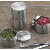 Spice Tin - 4 oz - Stainless steel