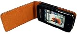 Review U-Bop Accessories  / U-Bop Neo-ORBIT Leather Case for Samsung F480 Tocco (Black/Orange)