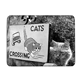 Cat Crossing - iPad Cover (Protective Sleeve) - Art247 - IPads 1 And 2