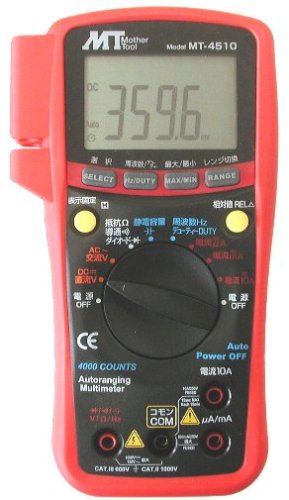 マザーツール デジタルマルチメータ MT-4510