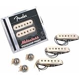 Fender Vintage Noiseless Stratocaster Pickups Set White, 3 Pickups