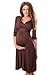 Gorgeous Maternity And Pregnancy Dress Vneck 4400 Variety of Colours