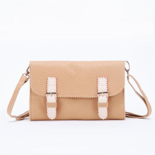 Doublju Women’s Candy Color Korea Style Satchel Shoulder Bag Handbag
