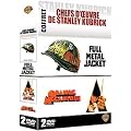 Coffret Chefs d'oeuvre de Stanley Kubrick 2 DVD : Full Metal Jacket / Orange m�canique