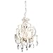 Tadpoles Three Bulb Chandelier in White Diamond