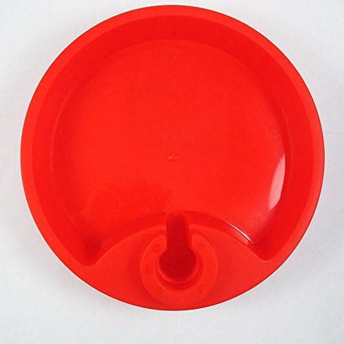 Plastic Dog Food Bowl Pet Feeder Dish Water Dispenser Feeding Cat 7.8" New ! No.17