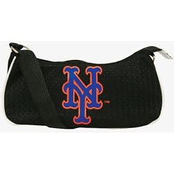 MLB New York Mets Stella Handbag (Small, Black)