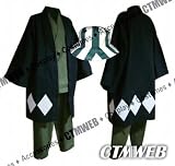 Japanese Anime Bleach Cosplay Costume - Kisuke Urahara Set with Hat