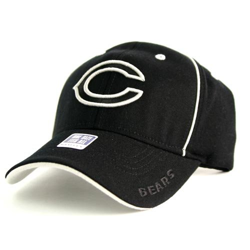 Chicago Bears NFL Black Fitted Hat - OSFA