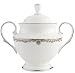 Lenox Coronet Platinum Bone China Sugar Bowl