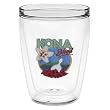 Kona Coffee 16 oz Insulated Beverage Tumbler, Clear