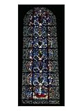 The Tree of Jesse, Lancet Window in the West Facade (Detail) Art Giclee Poster Print by French School, 18x24