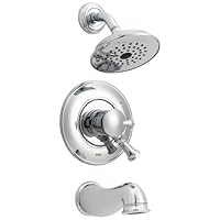 Delta Lockwood 17440 Monitor Scald-Guard Tub and Shower w/ Volume Control, Chrome, (Not CA/VT Compliant)