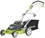 Greenworks 25222 20-Inch 24-Volt Cordless Electric Lawn Mower with Removable Battery