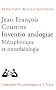 Inventio analogiae : M�taphysique et ontoth�ologie