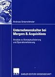 Unternehmenskultur bei Mergers & Acquisitions