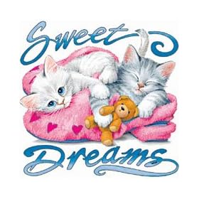 Sweet Dreams-Cat Adult T-Shirt